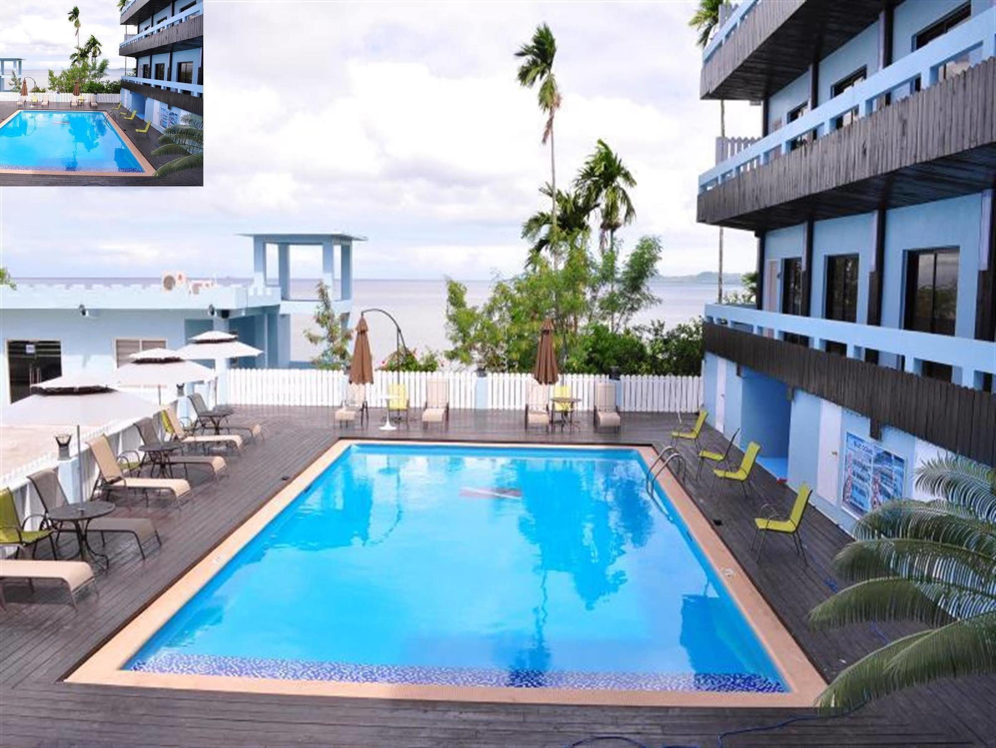 Blue Ocean View Hotel Koror Eksteriør bilde